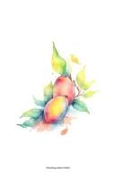 mango tattoo design idea