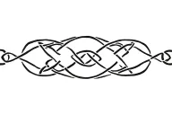 "a e t" celtic knot tattoo design idea