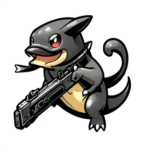 Tatoo Military Plaque Eclair Flash Mac Pokemon tattoo design idea