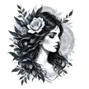 Serenity Courage Wisdom tattoo design idea