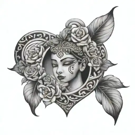 maya, my heart baby <3 tattoo design idea