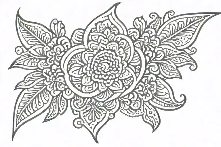 Henna tattoo design tattoo design idea