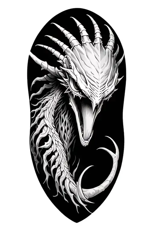 cryptid tatoo design tattoo design idea