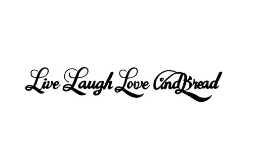 "Live Laugh Love And Bread" tattoo design idea