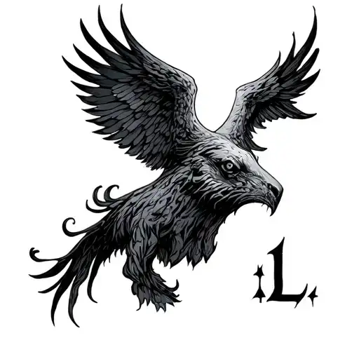 he that dwelleth  in the secret place of the most high shall abide under the shadow of the almighty. I will say of the L tattoo design idea