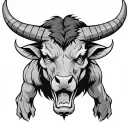 Minotaur tattoo design idea