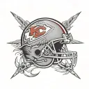 Kansas City Chiefs tattoo design idea