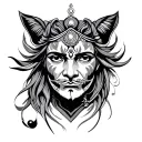 Tamil tattoo design idea