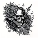 Black Sabbath tattoo design idea