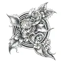 radahn tattoo design idea