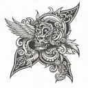 radahn tattoo design idea