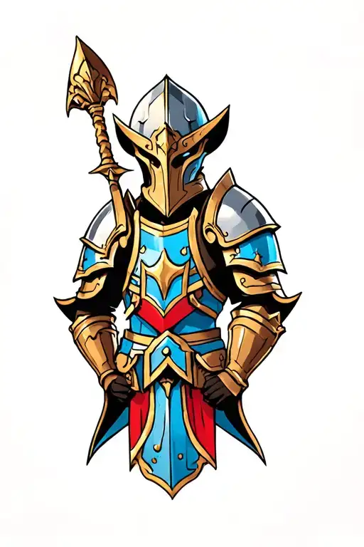 RuneScape Initiate armor tattoo tattoo design idea