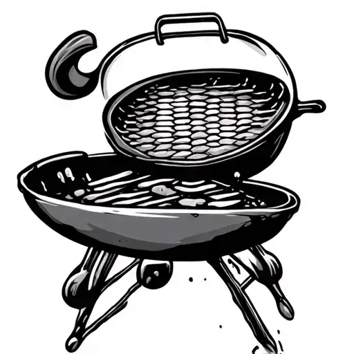 Bbq tattoo design idea