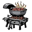 Bbq tattoo design idea