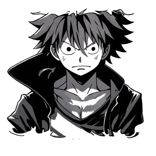 luffy one piece bs killua Hunter x tattoo design idea