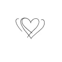 Self-love tattoo design idea
