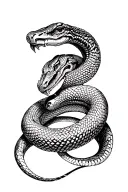 robotic king cobra tattoo design idea