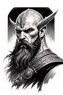 ares god of war tattoo design idea