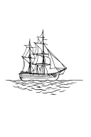 “Find or Find Ways” Burning Ship tattoo design idea