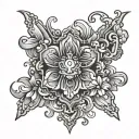 Quad tattoo design idea