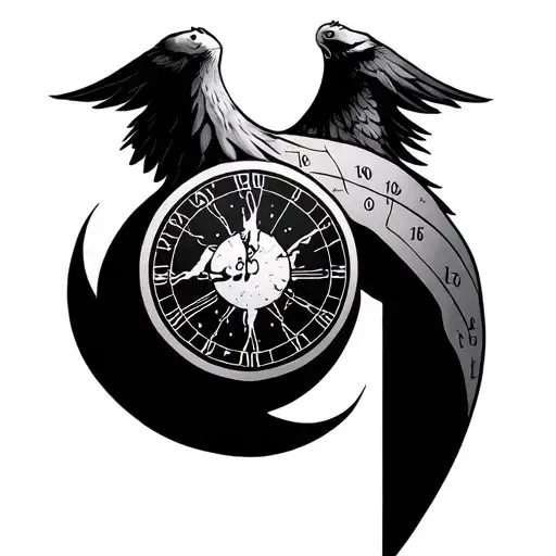 Longitude And Latitude tattoo design idea