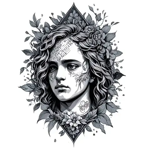 Proverbs 4 23 tattoo design idea