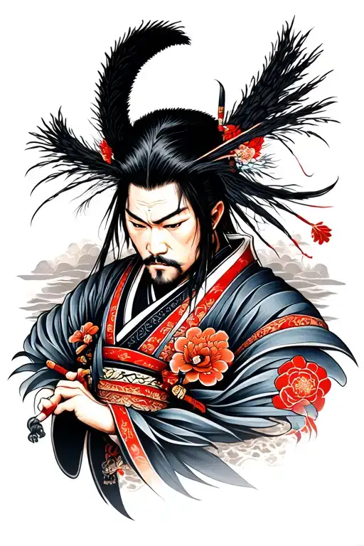 miyamoto musashi tattoo design idea