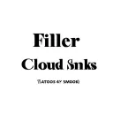 Filler Clouds and Smoke tattoo design idea