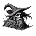 Baba Yaga tattoo design idea