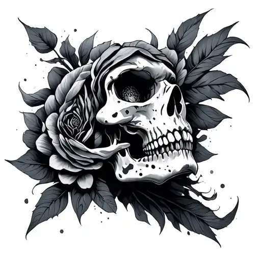 Bio Mechanical tattoo design idea