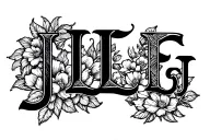 family initials J,L,F,G tattoo design idea