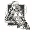 thick annie leonhart sexy nude tattoo design idea