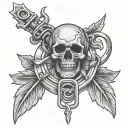 Bdsm tattoo design idea