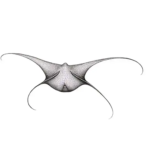 a sting ray tattoo design idea