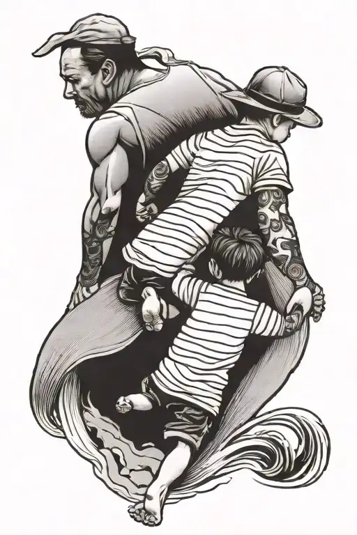 222+ Father And 2 Sons Tattoos in 2026 - BlackInk AI