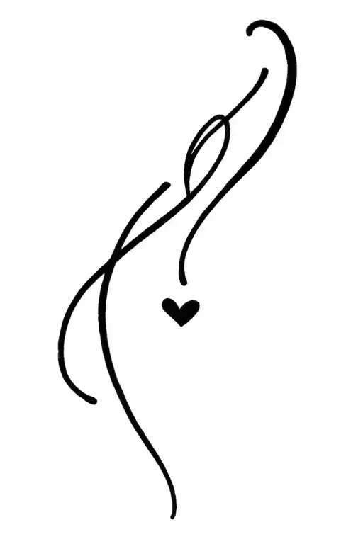 unrequited love tattoo design idea