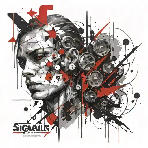 Signalis tattoo design idea