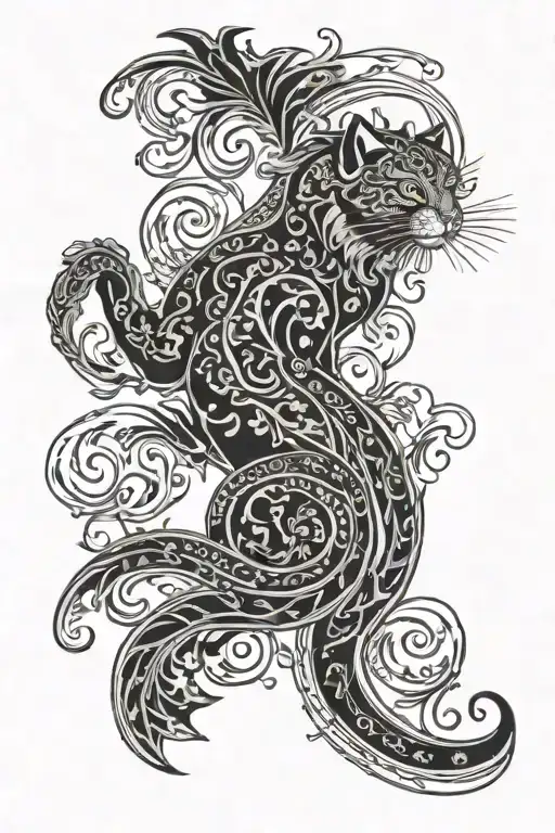 persian design tattoo design idea