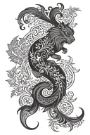 persian design tattoo design idea