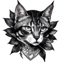 Izzy written tattoo design idea