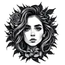 Izzy written tattoo design idea