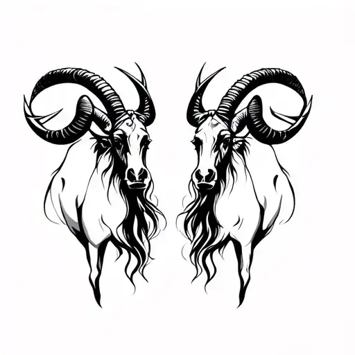 Aries Sagittarius Taurus music peaceful and adventurer  tattoo design idea