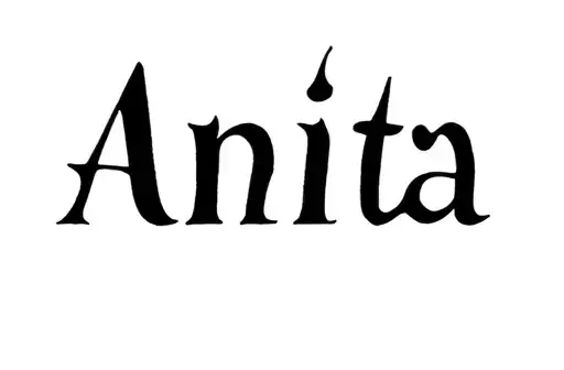 "Anita " tattoo design idea