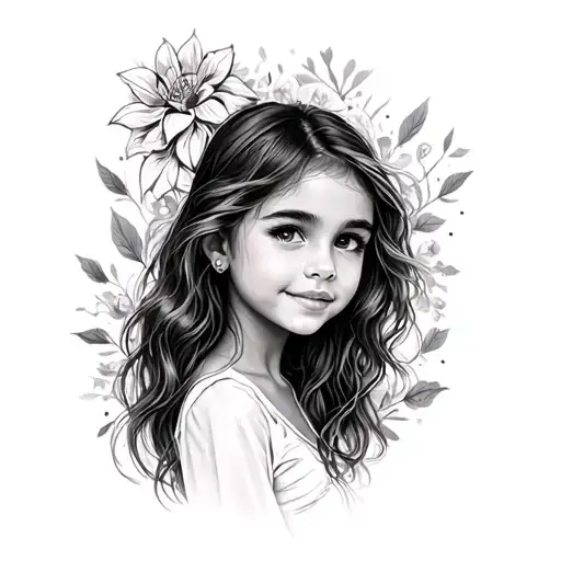 Step Daughter tattoo design idea