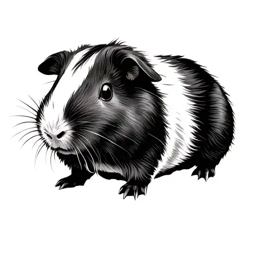 Guinea Pig tattoo design idea