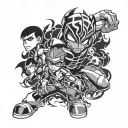 Ben 10 tattoo design idea