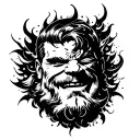 BIG MAN tattoo design idea