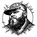 BIG MAN tattoo design idea