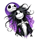 nightmare before Christmas  tattoo design idea