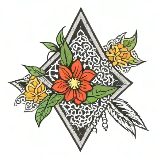 keffiyeh with Filipino elements  tattoo design idea